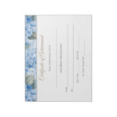 成績証明書 ノートパッド (回転)