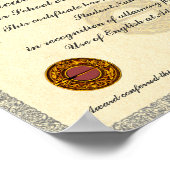 成績証明書 ポスター (角)