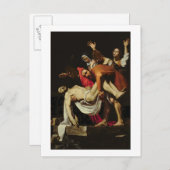 成膜， 1602-4 (キャンバス上の油) ポストカード (正面/裏面)