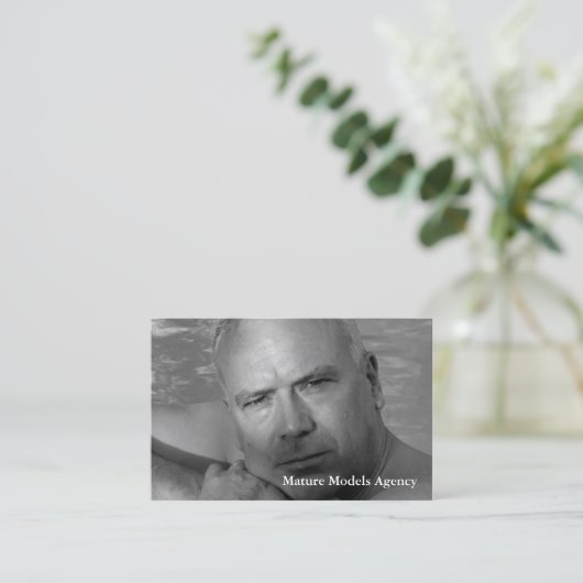 成長したモデル・エージェンシーの名刺 名刺 (スタンド正面)