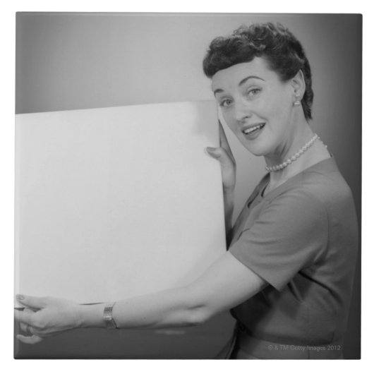 成長した女性 タイル (正面)