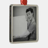 成長した女性 メタルオーナメント (右)