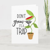 成長しないで金星ハエおもしろいの罠だ カード (正面)