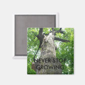 成長しストップたくない マグネット (正面/裏面)