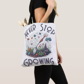 成長しストップない – 庭師のための贈り物,野菜 トートバッグ (クローズアップ)