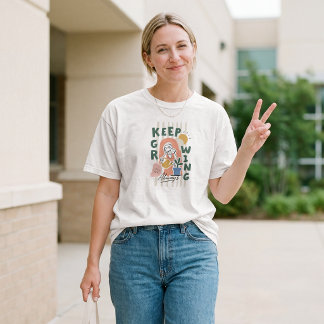 成長し続ける庭 Tシャツ