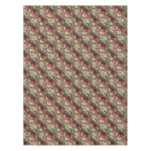 成長するグロテスク – ゴシック様式のフローラ テーブルクロス (正面)