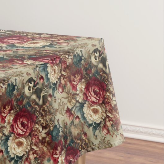 成長するグロテスク – ゴシック様式のフローラ テーブルクロス (インサイチュ)