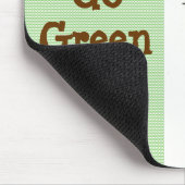 成長するツリー – 環境にやさしいことをしよう マウスパッド (コーナー)