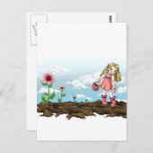 成長するハート ポストカード (正面/裏面)