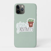 成長するポジティブさ -  inspirationalなカリグラフィーデザイン Case-Mate iPhoneケース (裏)