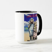 成長する古い一緒に マグカップ (正面右)