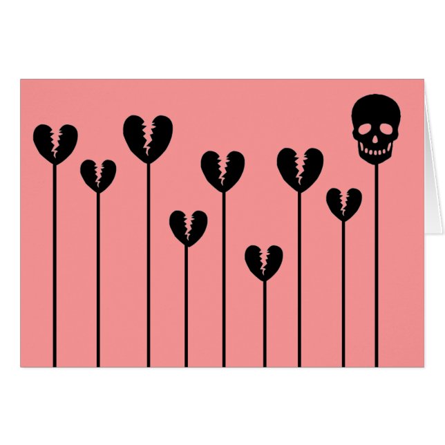 成長する壊れたハート (正面横)