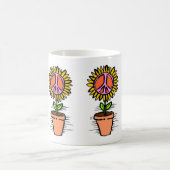成長する平和マグ コーヒーマグカップ (中央)