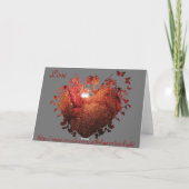 成長する愛のグリーティングカードのハート! シーズンカード (裏面)