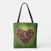 成長する愛 トートバッグ (裏面)