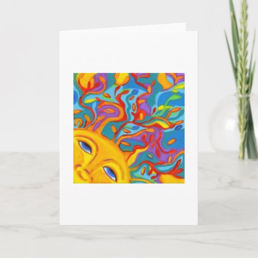 成長する日曜日 カード (正面)