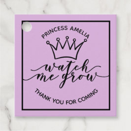 成長する薄紫と黒塗りを見王室のる フェイバータグ