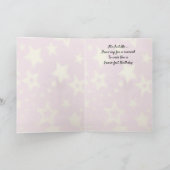 成長する虎猫誕生日カード カード (内部)