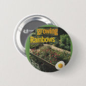 成長する虹| Pin 缶バッジ (正面&裏面)