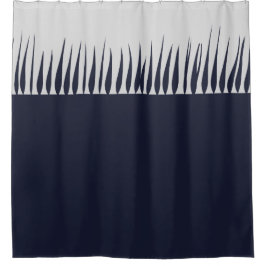 成長する青 シャワーカーテン