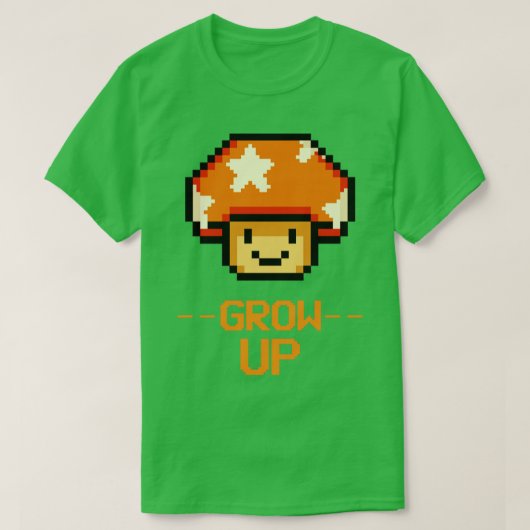 成長する Tシャツ (デザイン正面)
