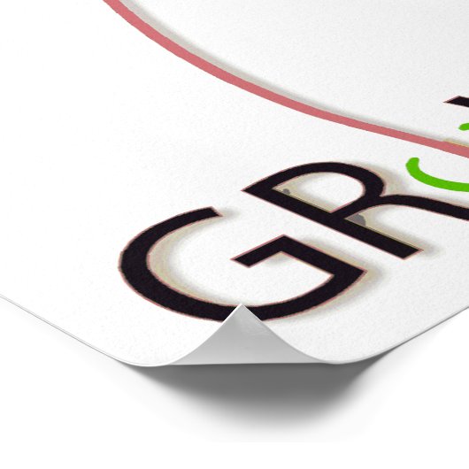 成長と乗算 ポスター (角)