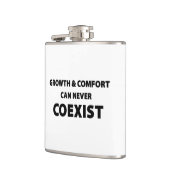 成長と心地よいは共存できない フラスク (左)