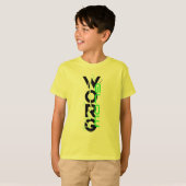 成長と輝きのモチベーション・クオーツ Tシャツ (正面フル)