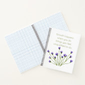 成長による開花 ノートブック (内部)