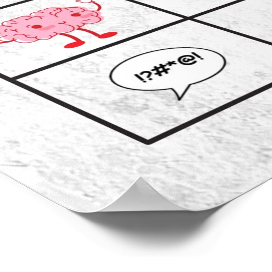 成長のマインドことわざTry考えるの ポスター (角)