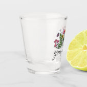 成長の猶予 – 鮮やかフローラ感動的 ショットグラス (左)