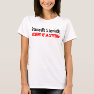 成長はオプション Tシャツ