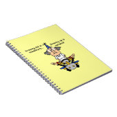 成長はユーモアのオプション ノートブック (右側)