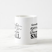 成長は成長だ…マグやる気を起こさせるン コーヒーマグカップ (中央)