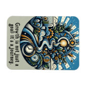 成長は旅である マグネット (横)