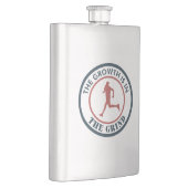 成長は日々の努力の中にある フラスク (右)