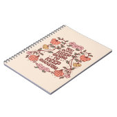 成長やる気を起こさせる ノートブック (左側)