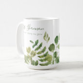 成長をサポートしてくれてありがとう マグカップ (正面左)