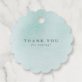 成長を見る – 多肉植物カボチャ赤ちゃんシャワー フェイバータグ (裏面)