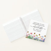 成長を見守る孫娘への手紙 ノートブック (内部)