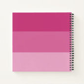 成長を見守る私の娘への手紙 ノートブック (裏面)