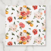 成長を見守る | Citrusベビーシャワーメッセージカード フェイバータグ (裏面)