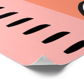 成長グラフパーソナライズされたルーラー(メス) |私の成長 ポスター (角)