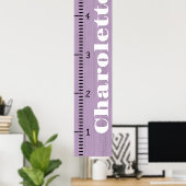 成長グラフパーソナライズされたルーラー（メス） |私の成長 ポスター (ホームオフィス)