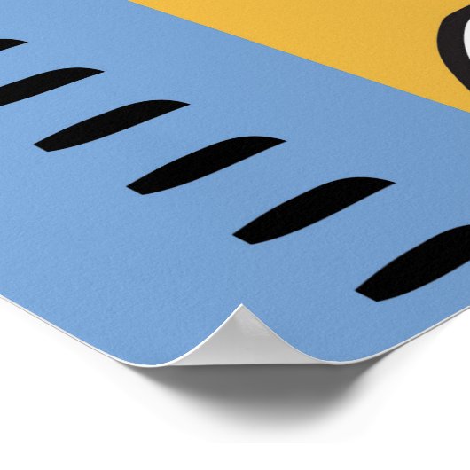 成長グラフパーソナライズされたルーラー（メス） |私の成長 ポスター (角)