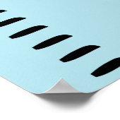 成長グラフルーラー(メス) |私の成長 ポスター (角)