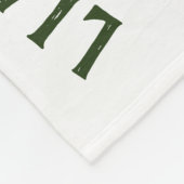 成長トラッカー – マイルストーン – 多肉質リース フリースブランケット (角)