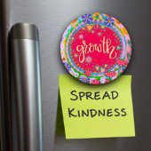 成長フローラ感動的吸光磁石 マグネット