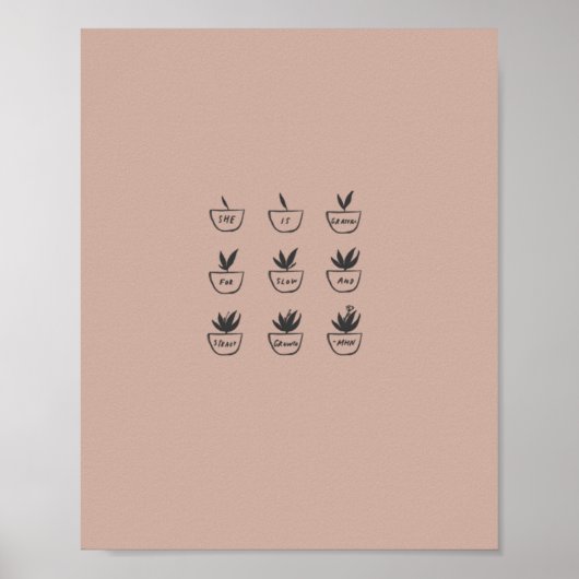 成長ペースが遅く、着実に続いていることに感謝している」と述べた。 ポスター (正面)